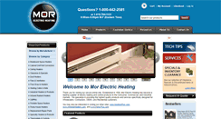 Desktop Screenshot of morelectricheating.com