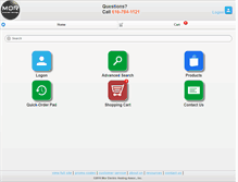 Tablet Screenshot of morelectricheating.com